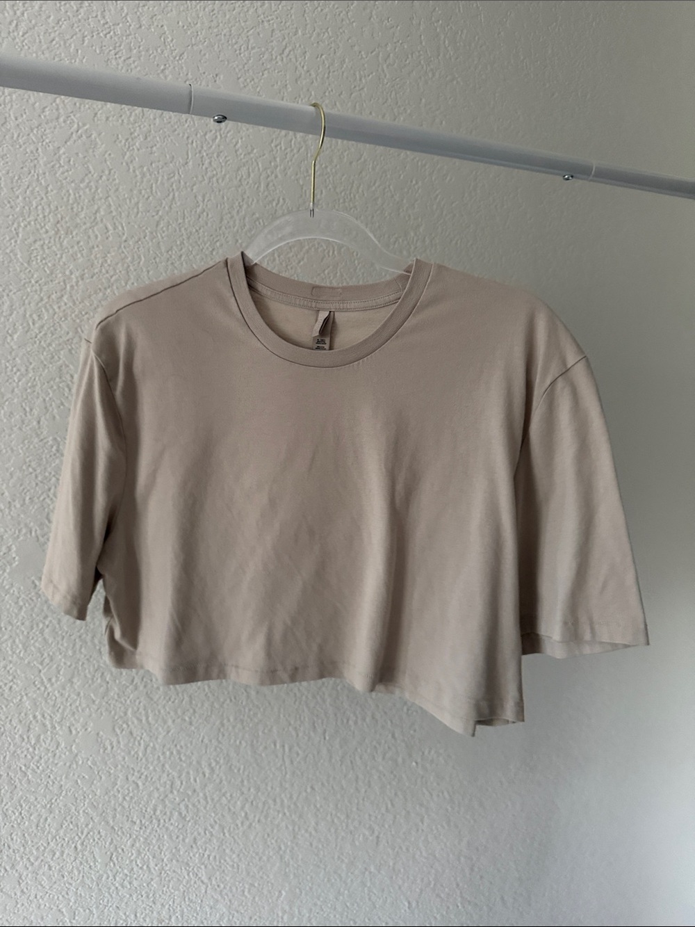 Skims Neutral Crop Tee - Women's Short Sleeve Top